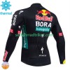 Bora Hansgrohe Radtrikot Winter Thermal Fleece 2024